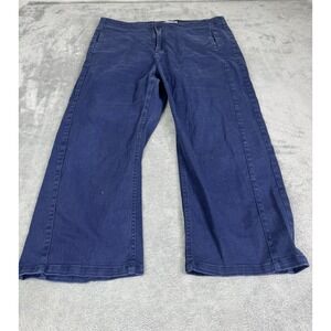 Roucha Women's Blue Cropped Pants